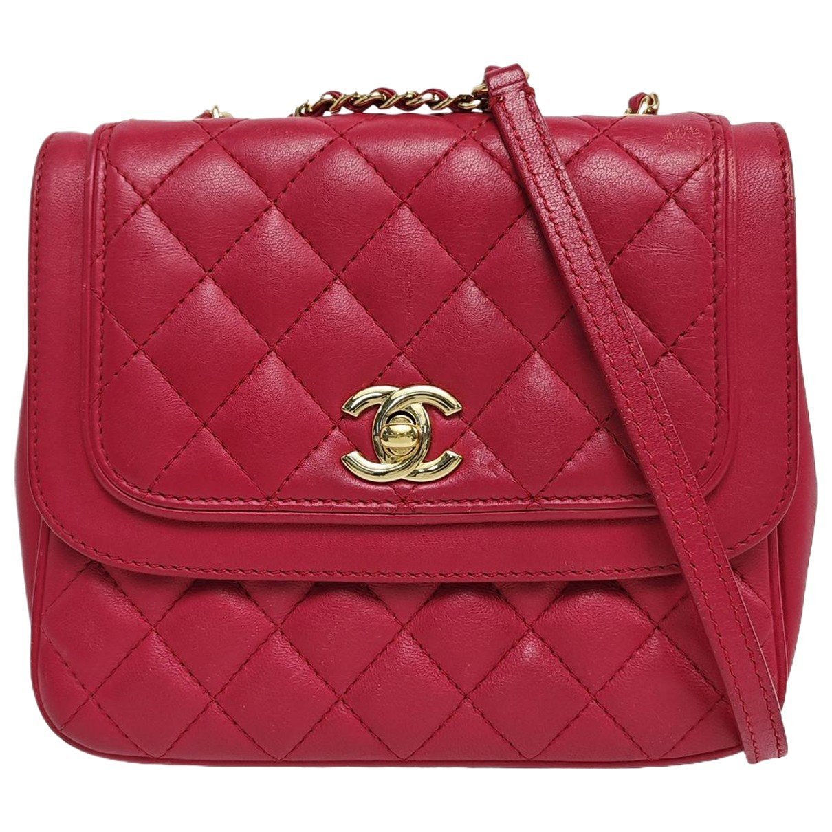 Leather crossbody bag