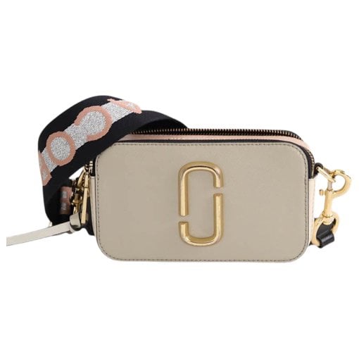 Snapshot leather crossbody bag