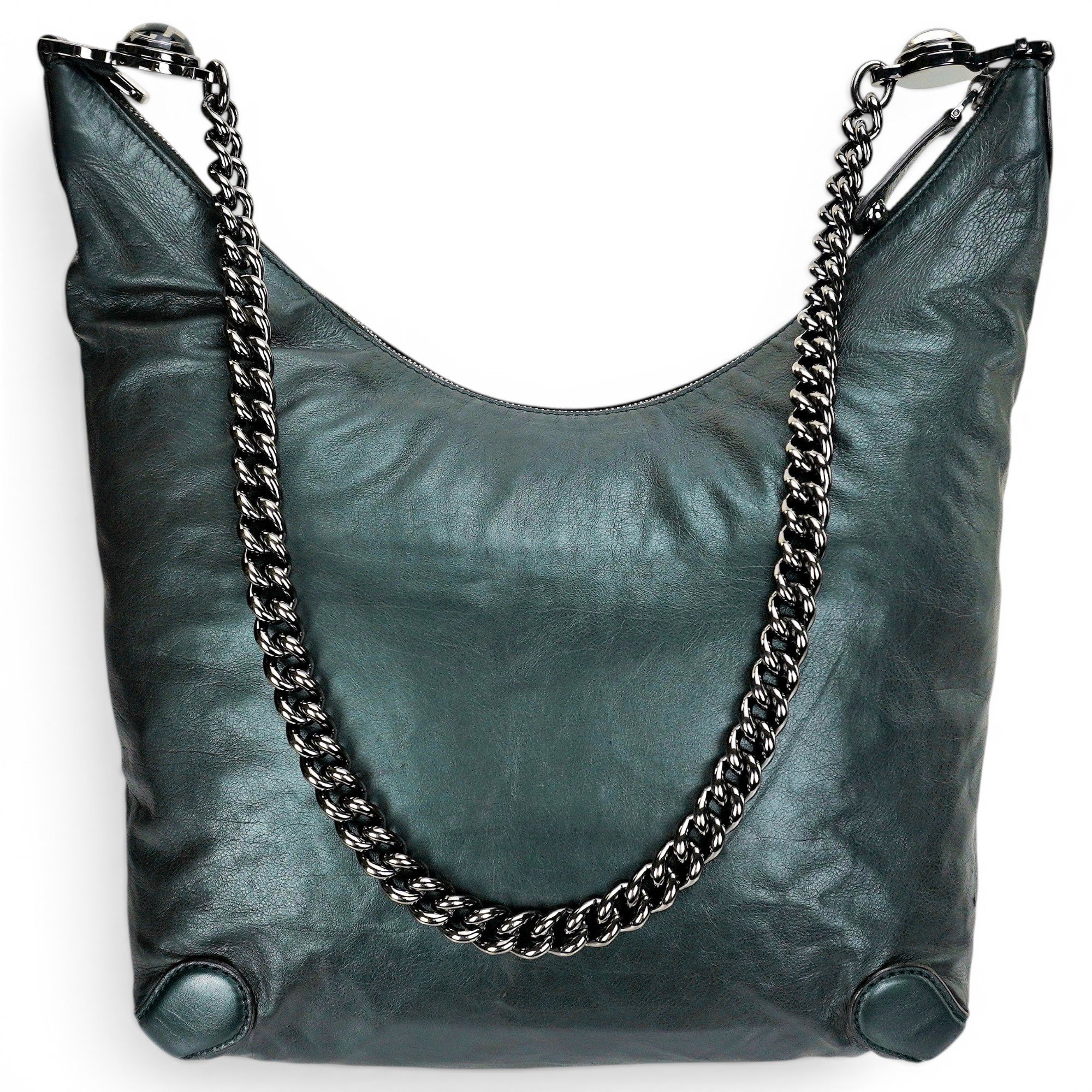 Galaxy leather crossbody bag