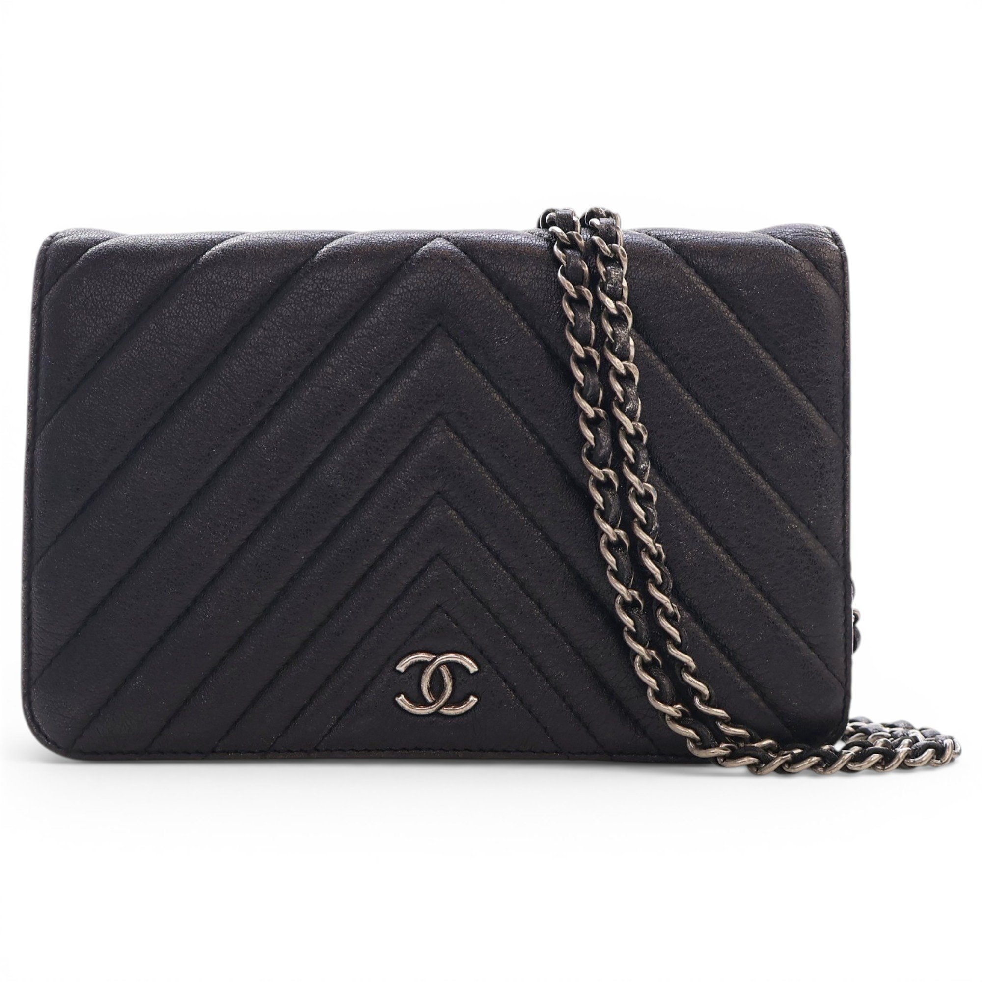 Leather crossbody bag