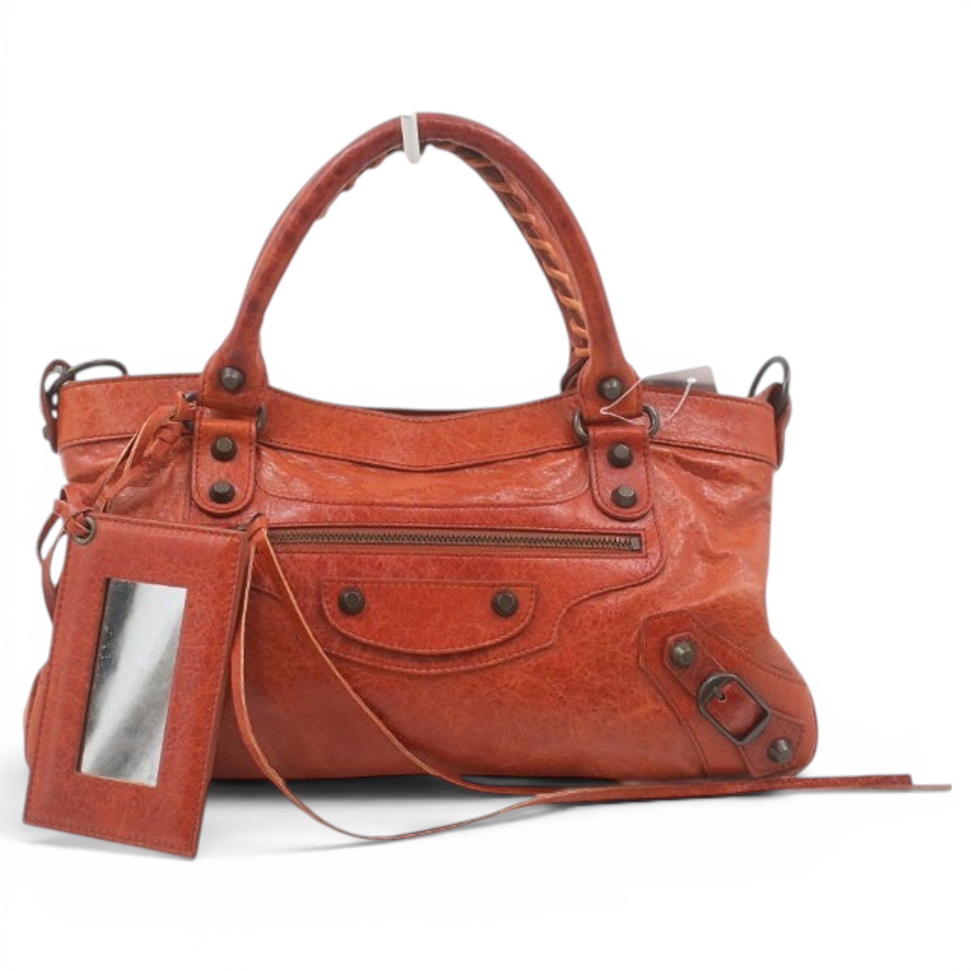 Balenciaga City Orange | BagUSeek