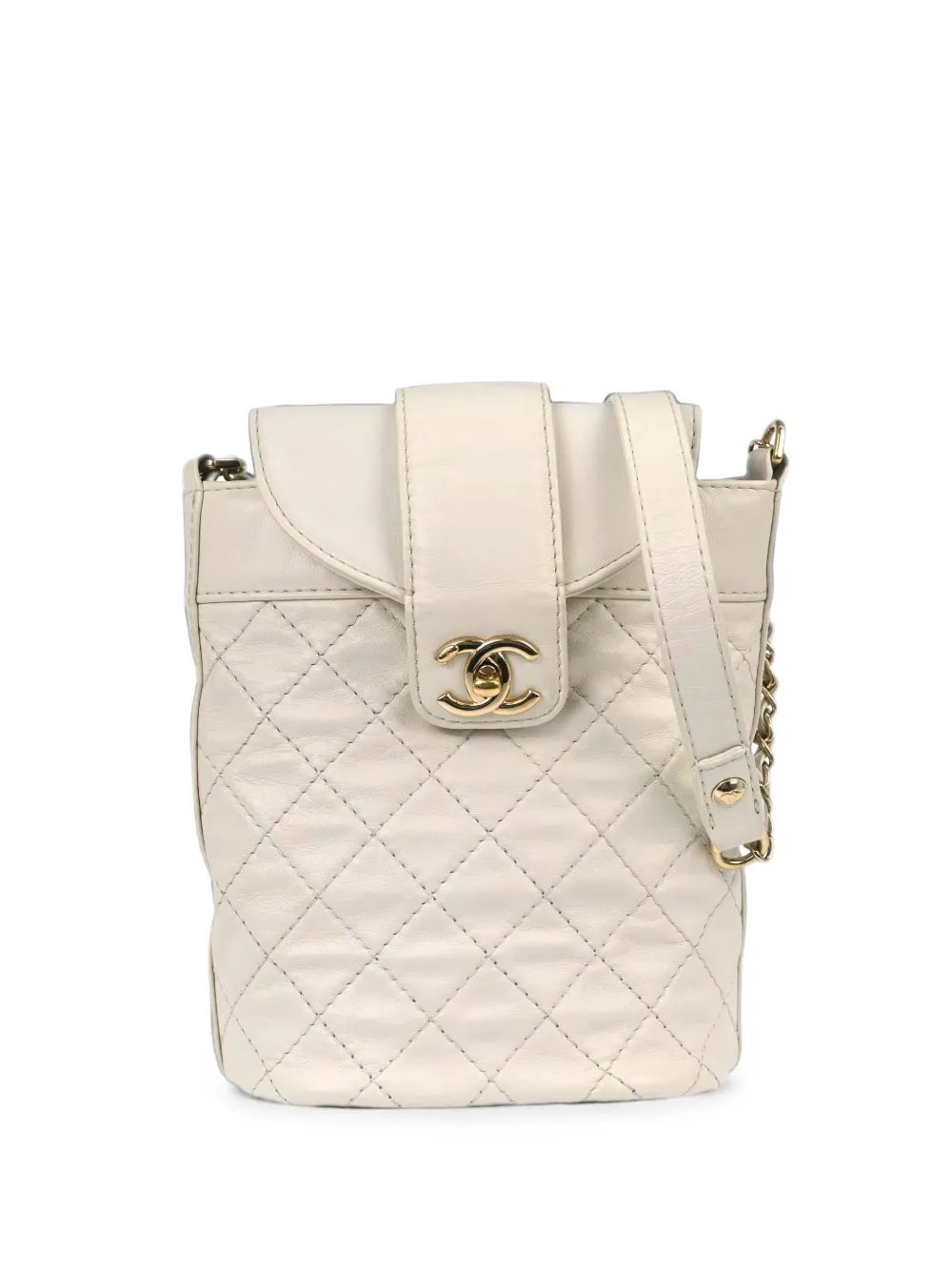 2019 Matelassé bucket chain shoulder bag