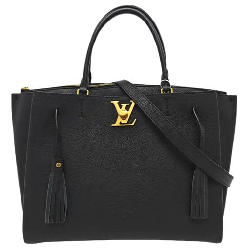 Lockme leather handbag