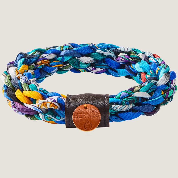 Random Multistrand Woven Bracelet