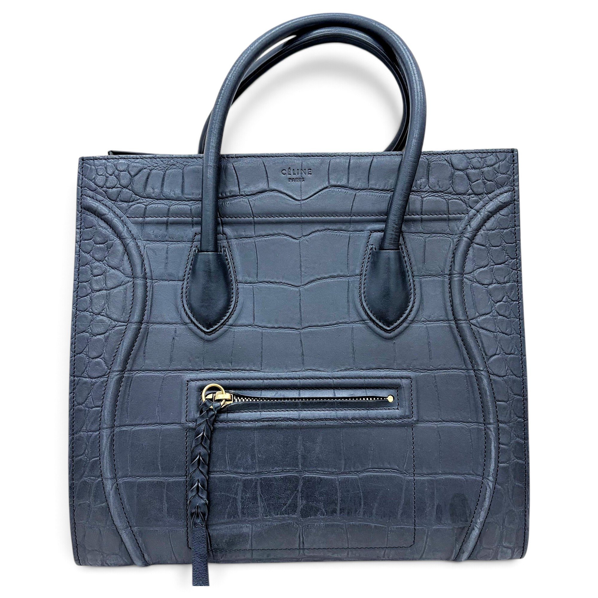 Luggage leather handbag
