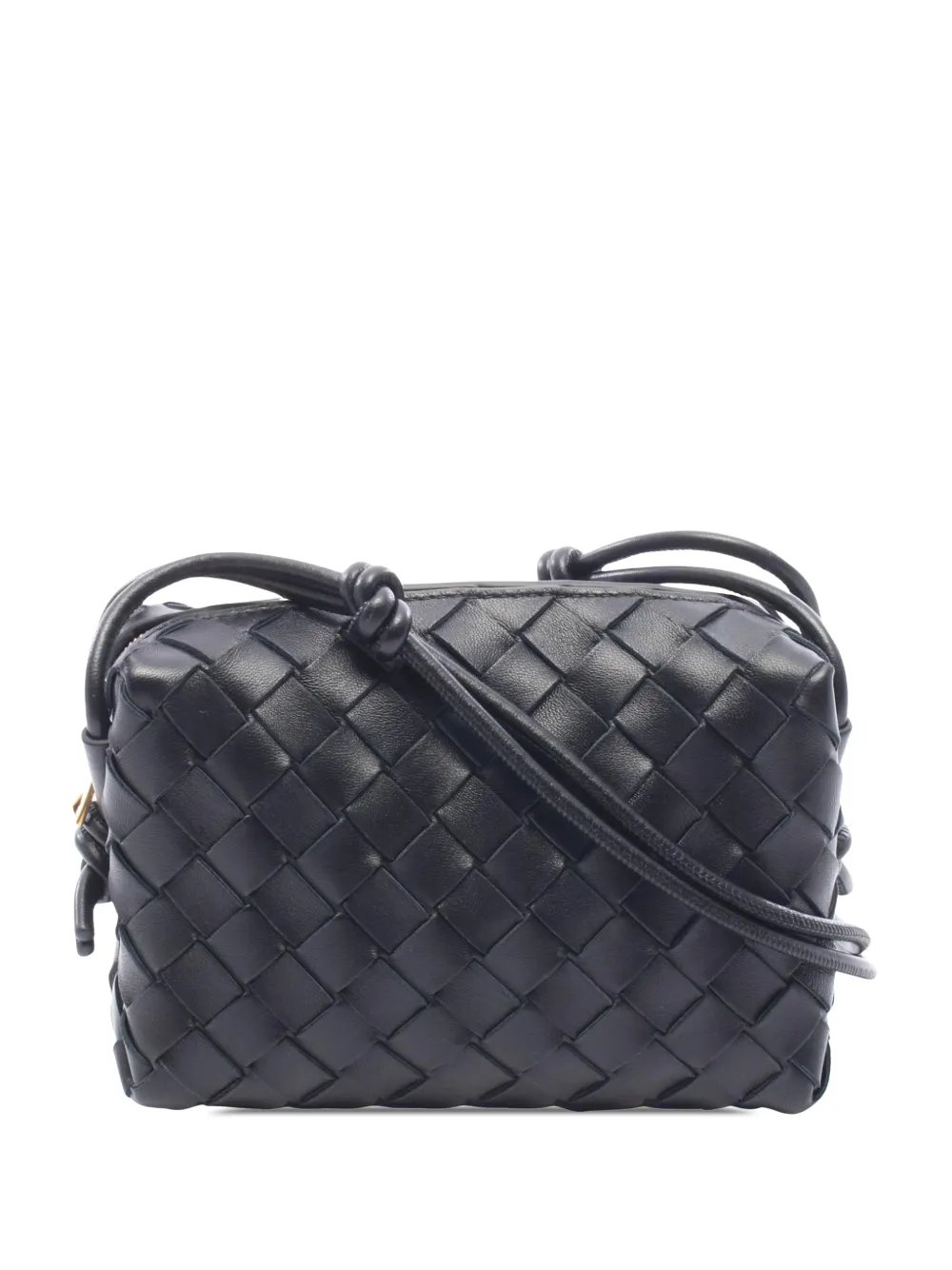 2012-2026 Mini Lambskin Intrecciato Loop Camera Bag crossbody bag