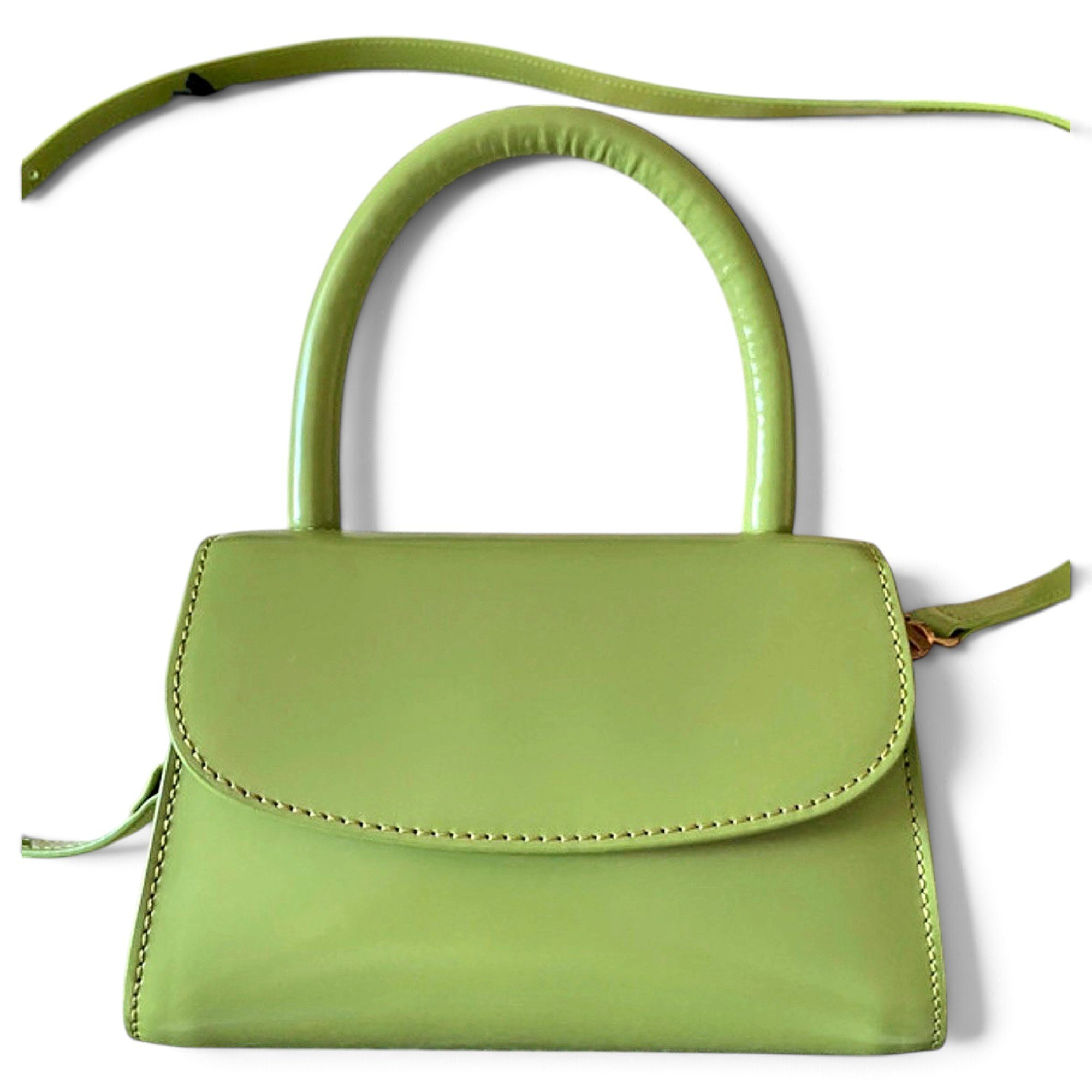 By Far Mini leather crossbody bag