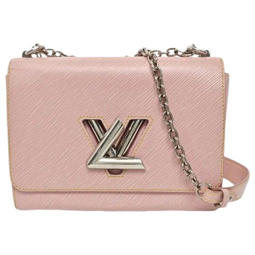Twist leather crossbody bag