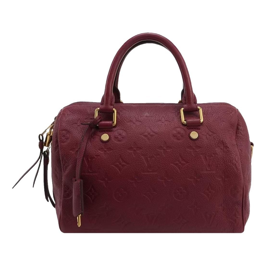 Speedy leather handbag