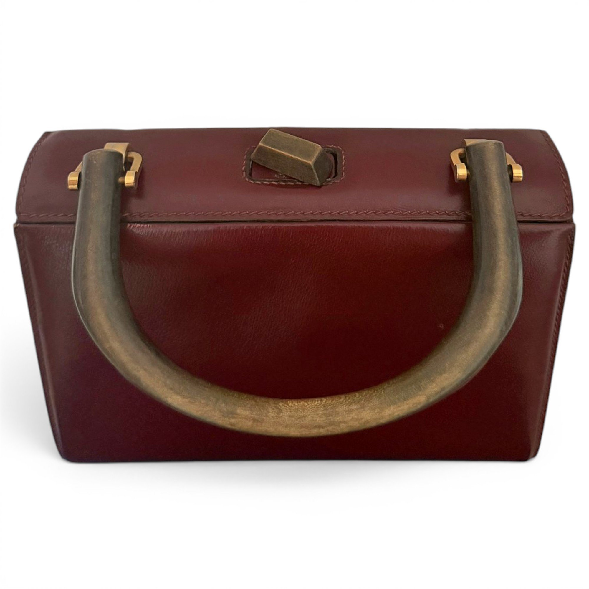 Leather handbag