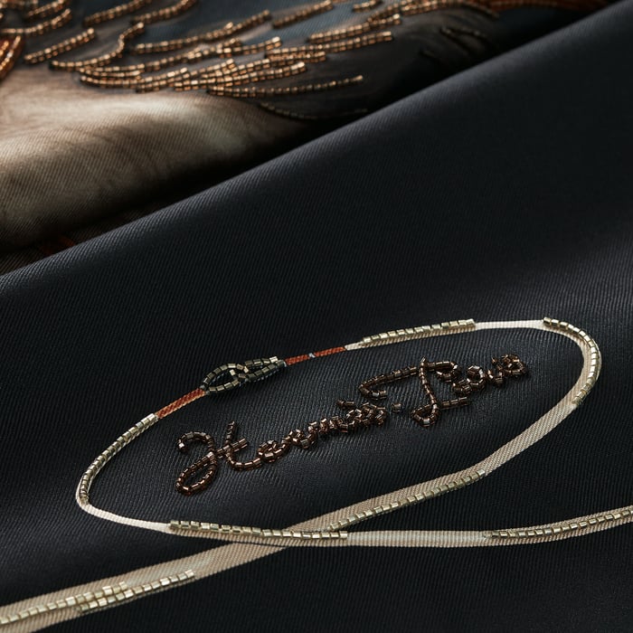 Grand Galop Exceptional Embroidered Scarf 90