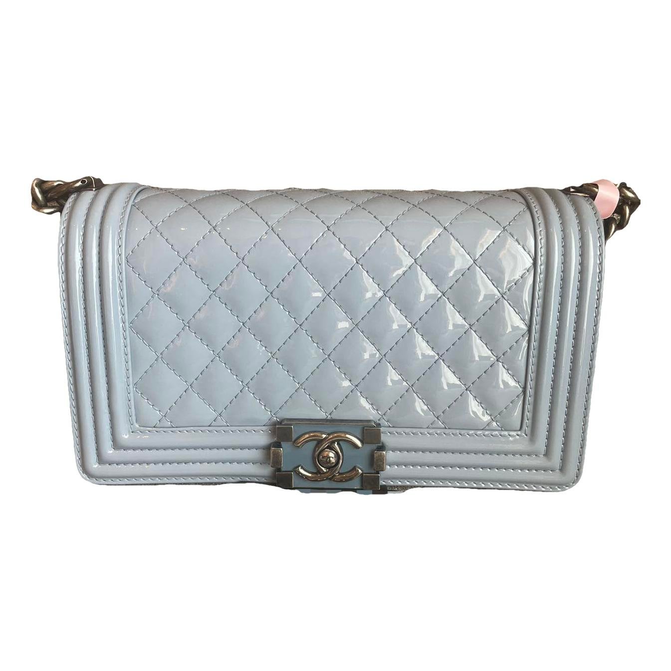 Boy patent leather crossbody bag