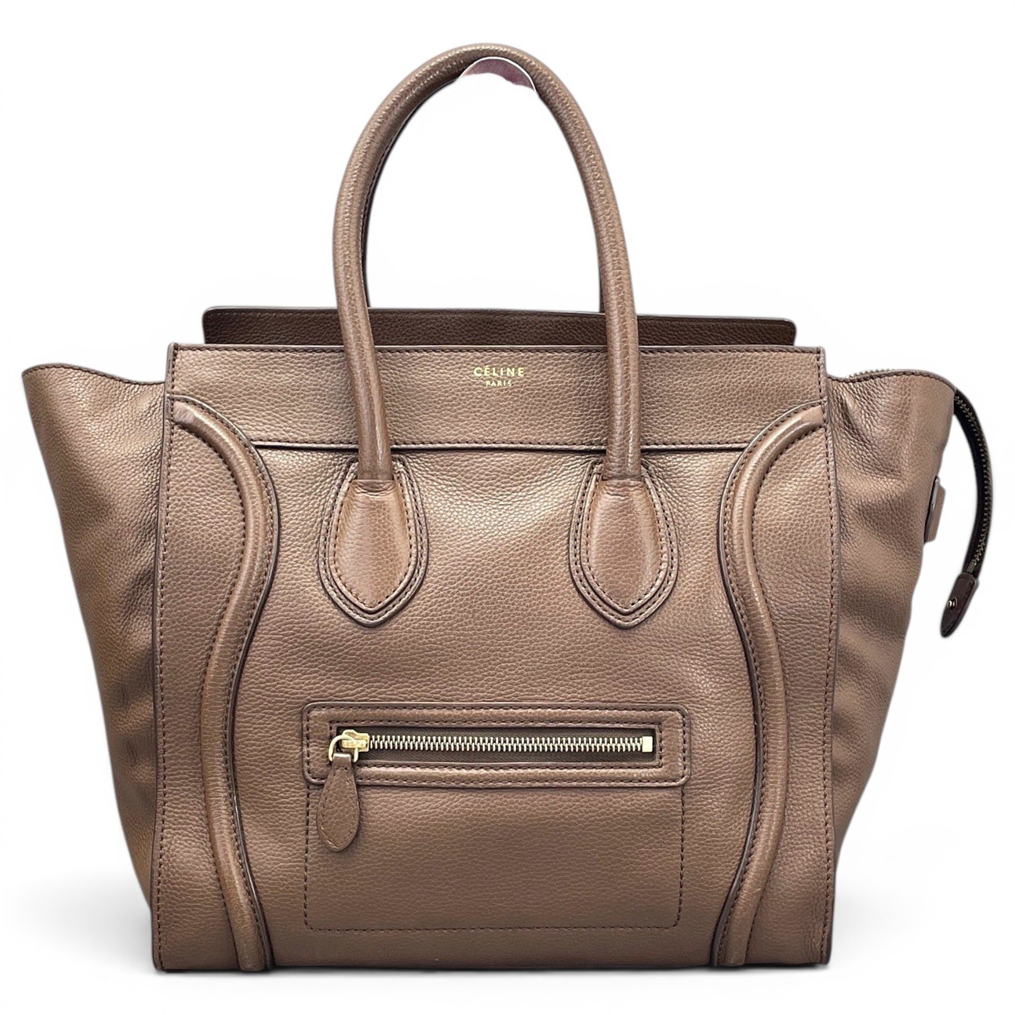 Luggage leather handbag
