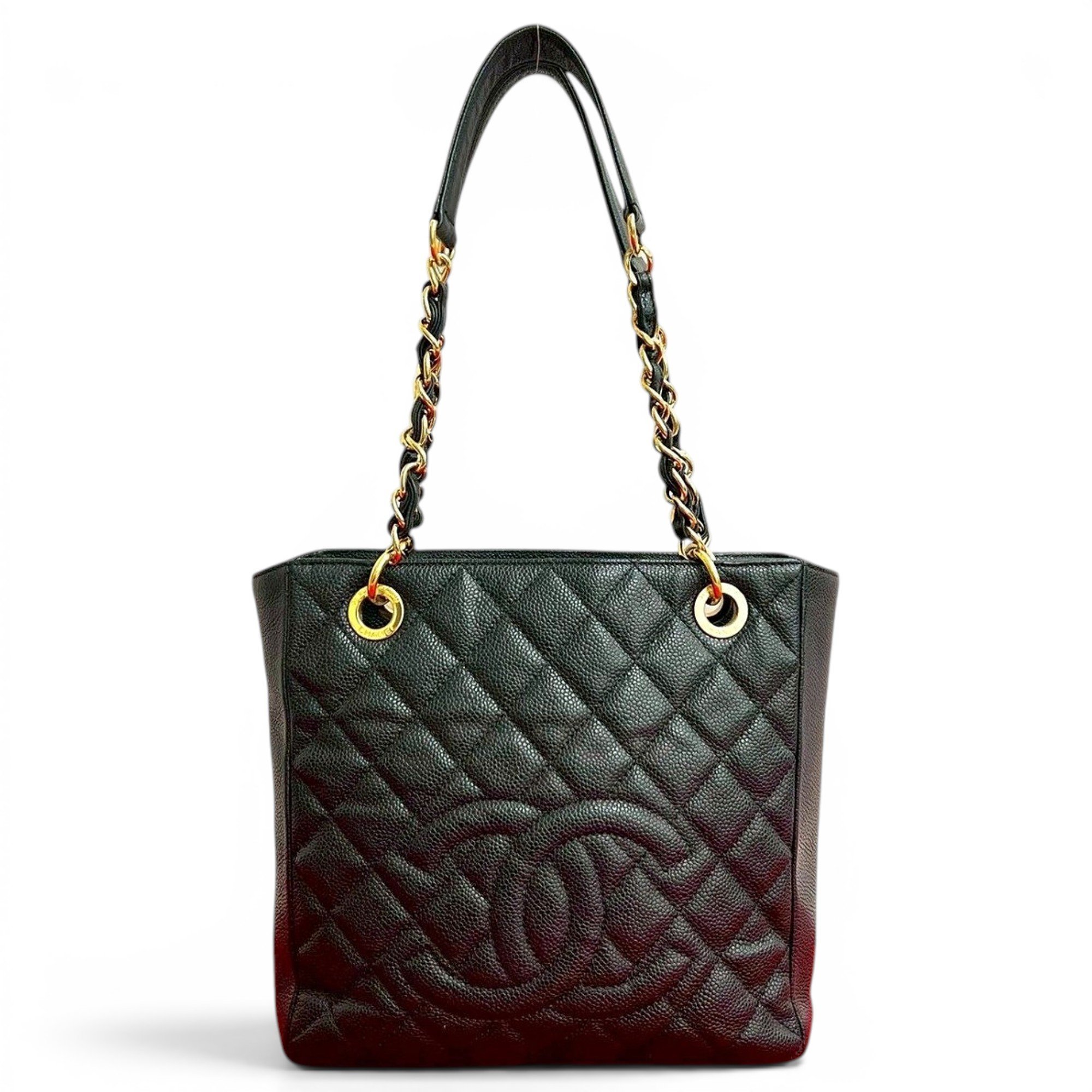Leather tote