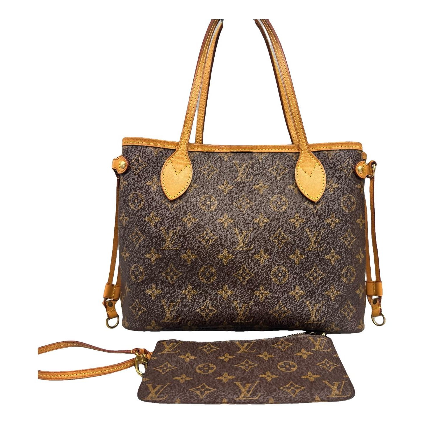 Neverfull leather handbag