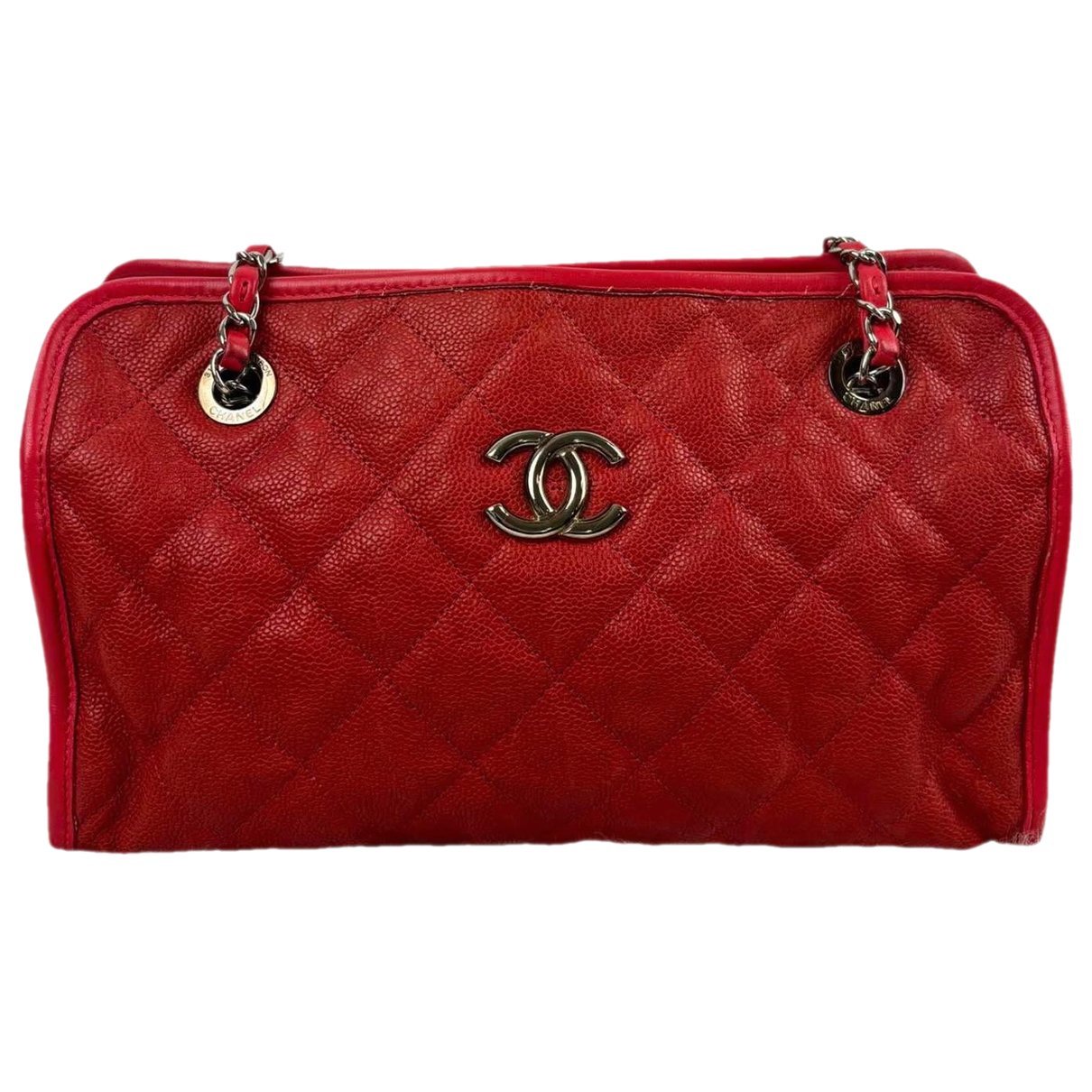 Leather handbag