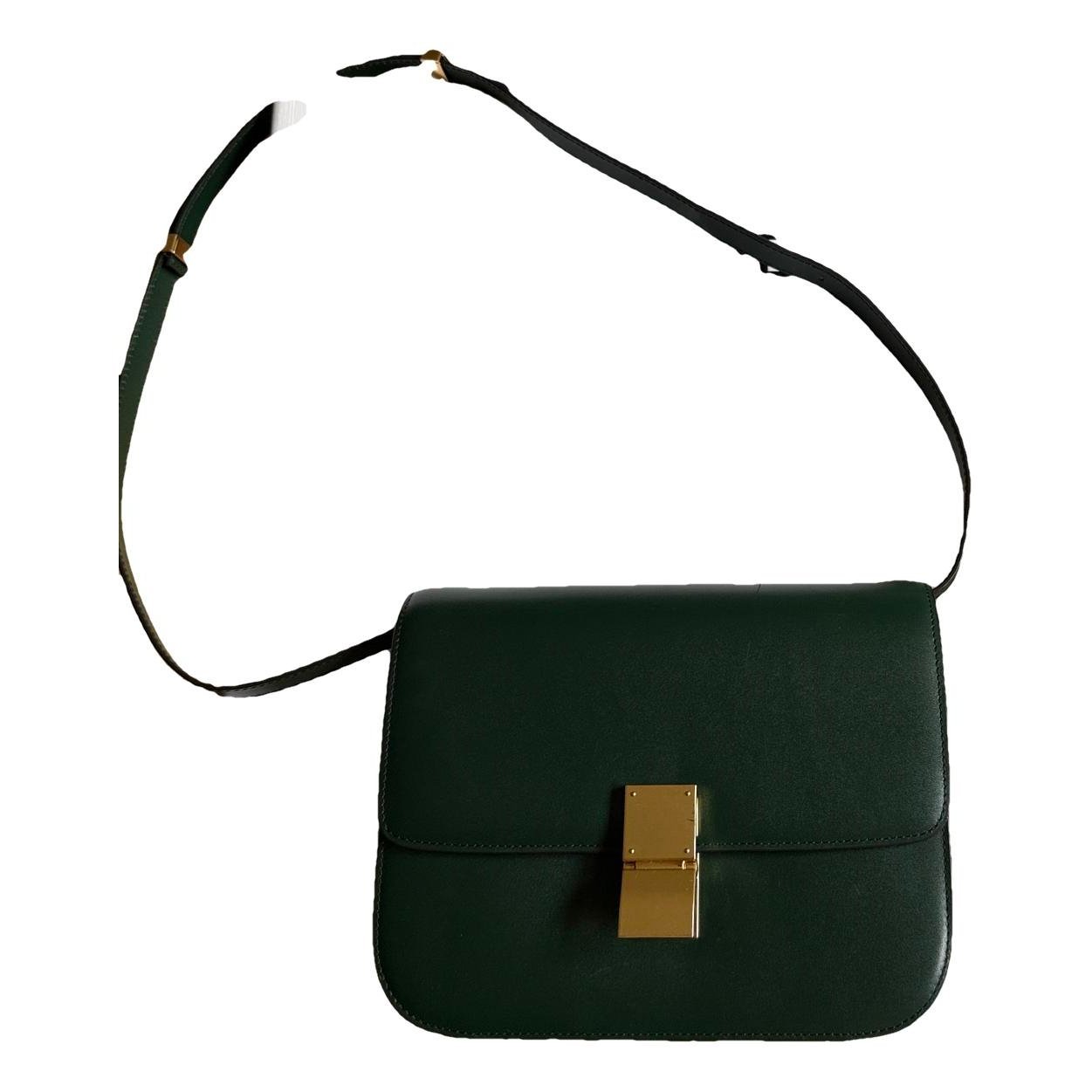 Classic leather crossbody bag