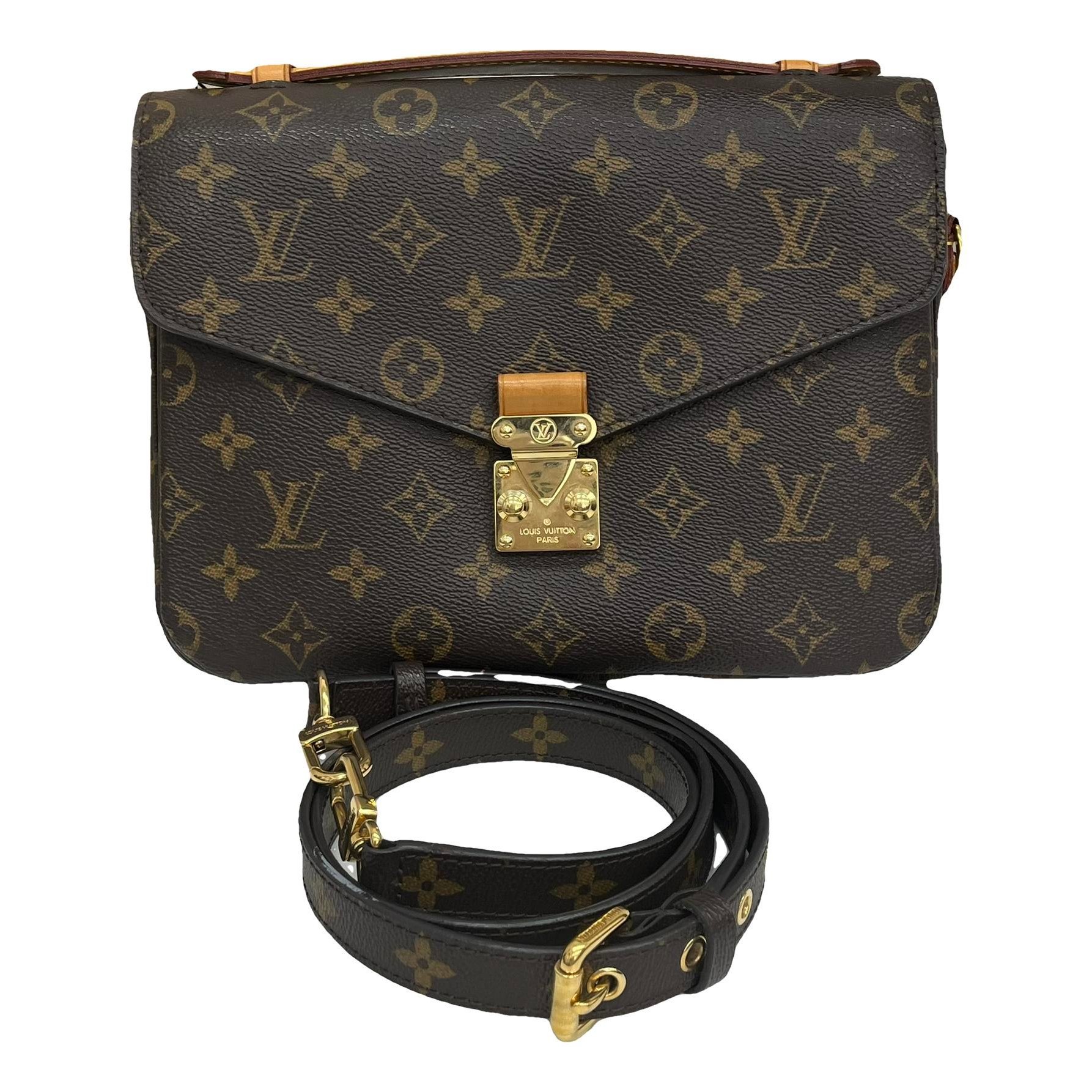 Metis leather handbag