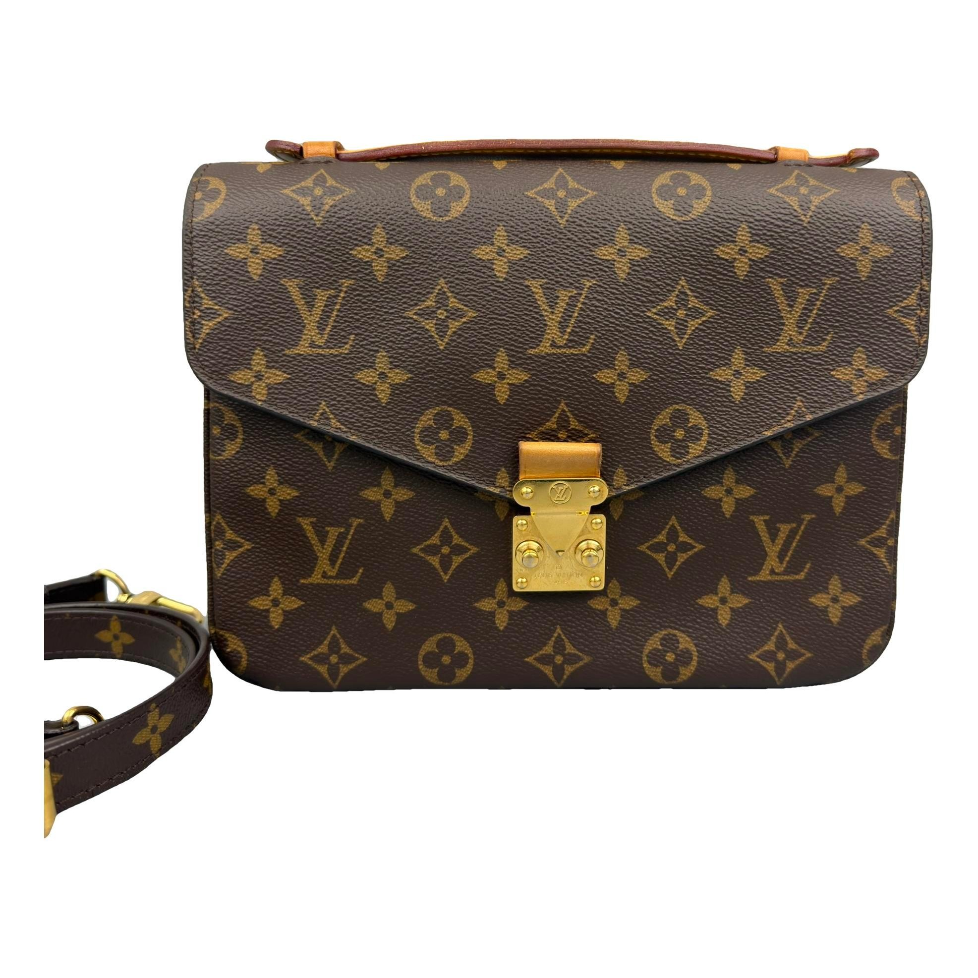 Metis leather handbag