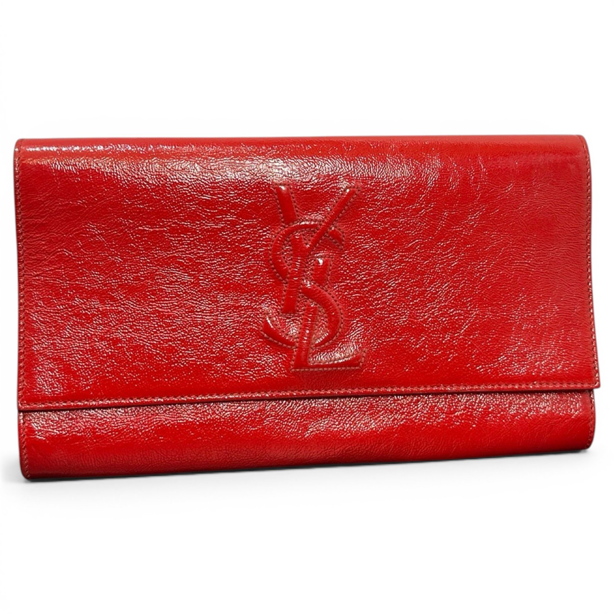 Kate monogramme leather clutch bag