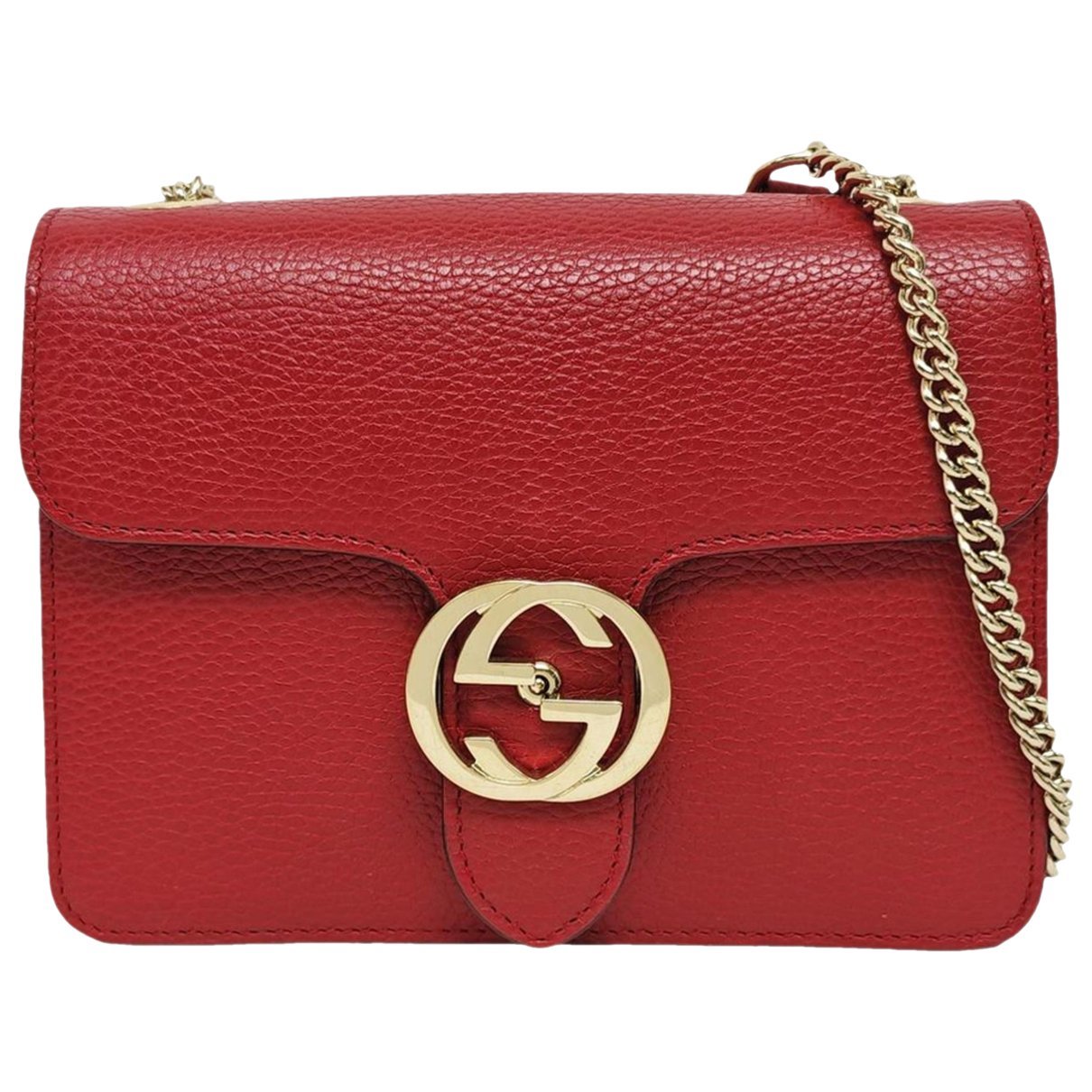 Leather crossbody bag