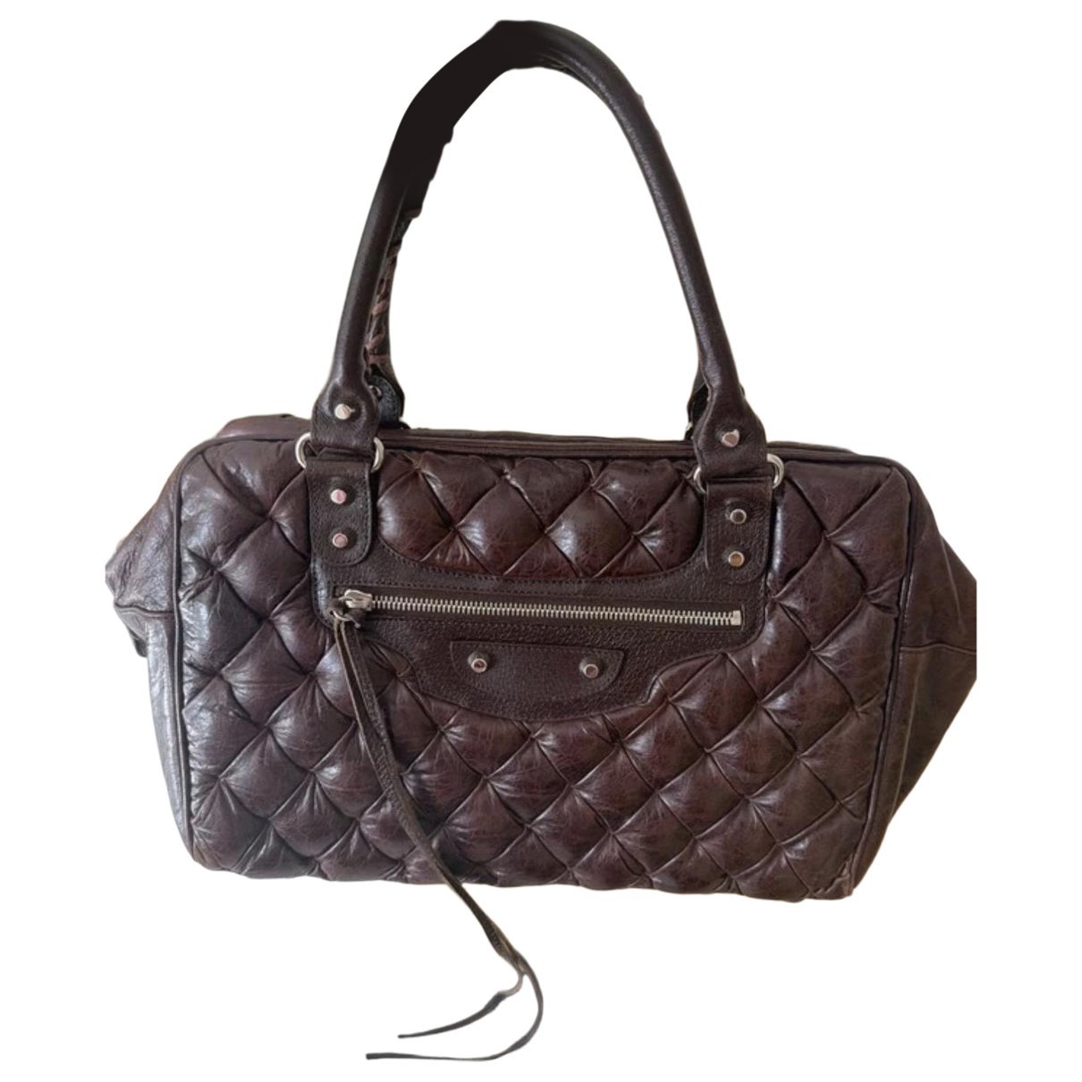 Leather handbag