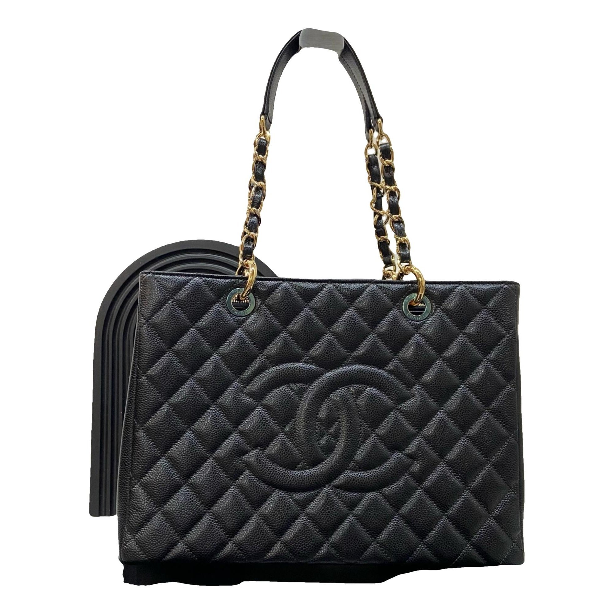 Grand shopping leather tote