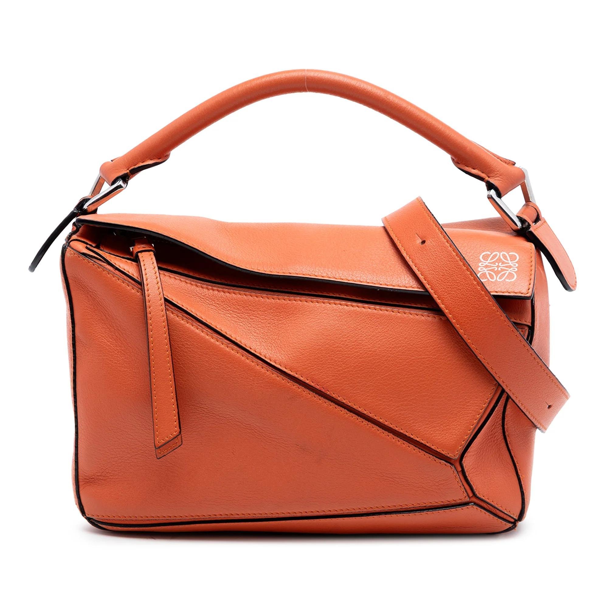 Loewe Puzzle pony-style calfskin handbag