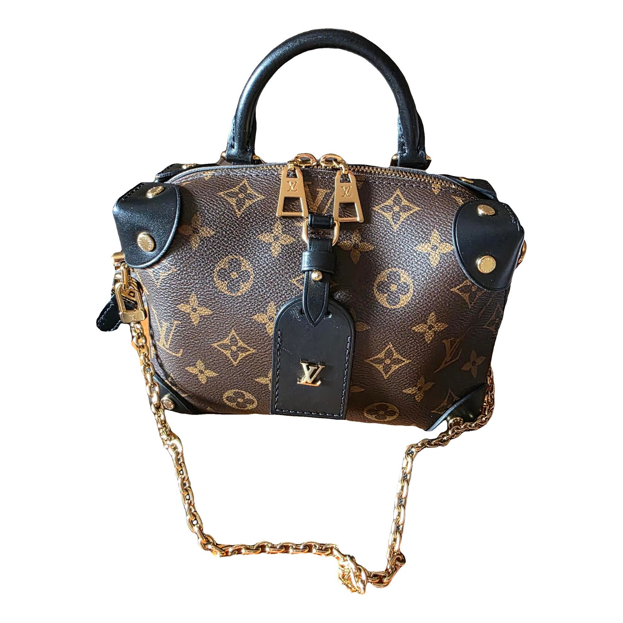 Petite Malle Souple cloth crossbody bag