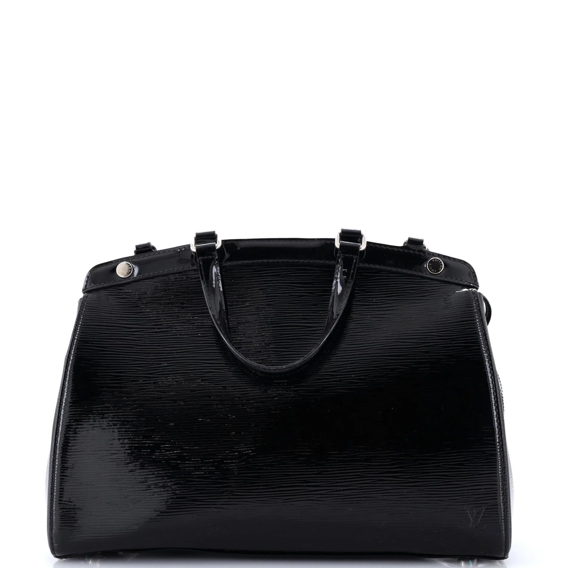 Patent leather tote
