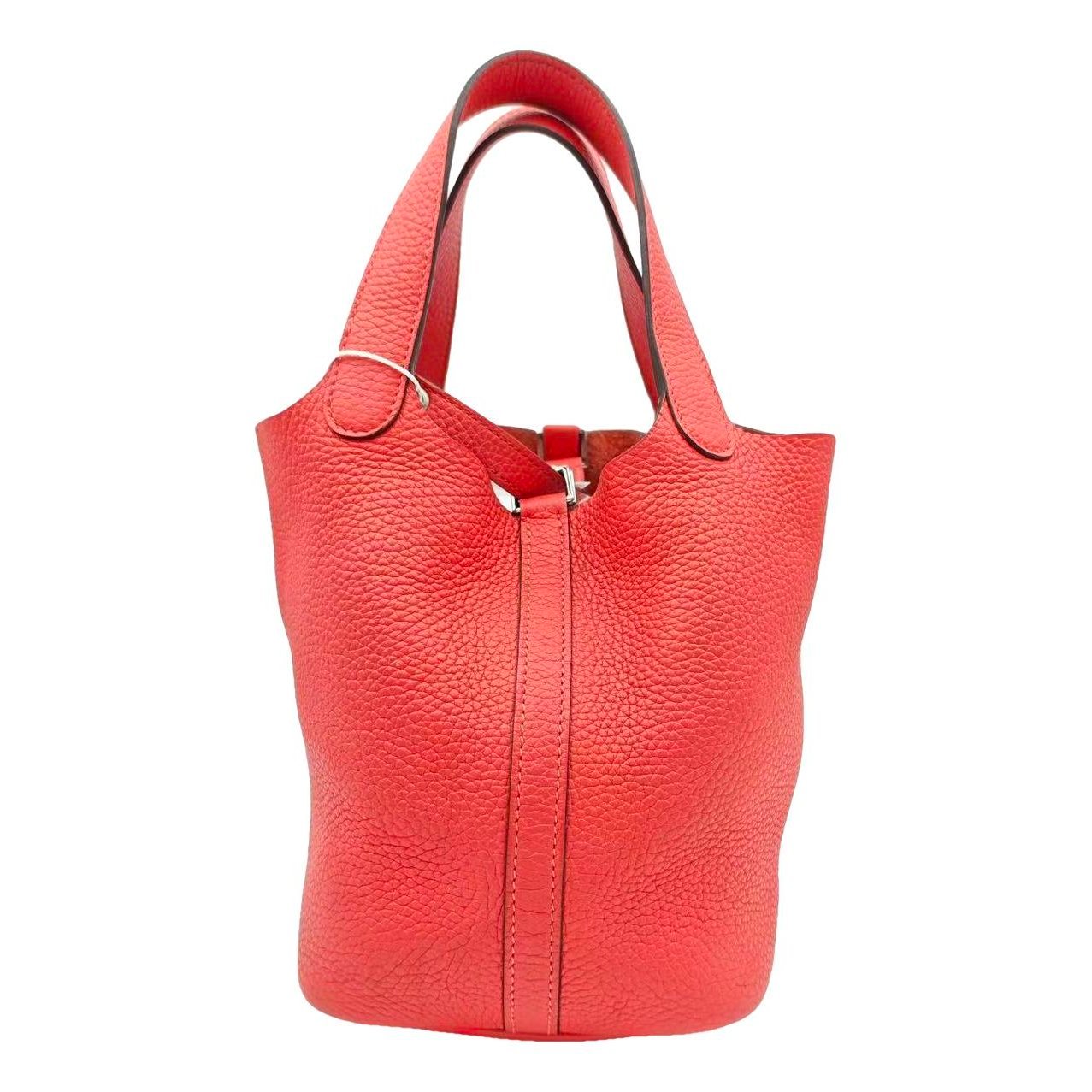 Picotin leather handbag