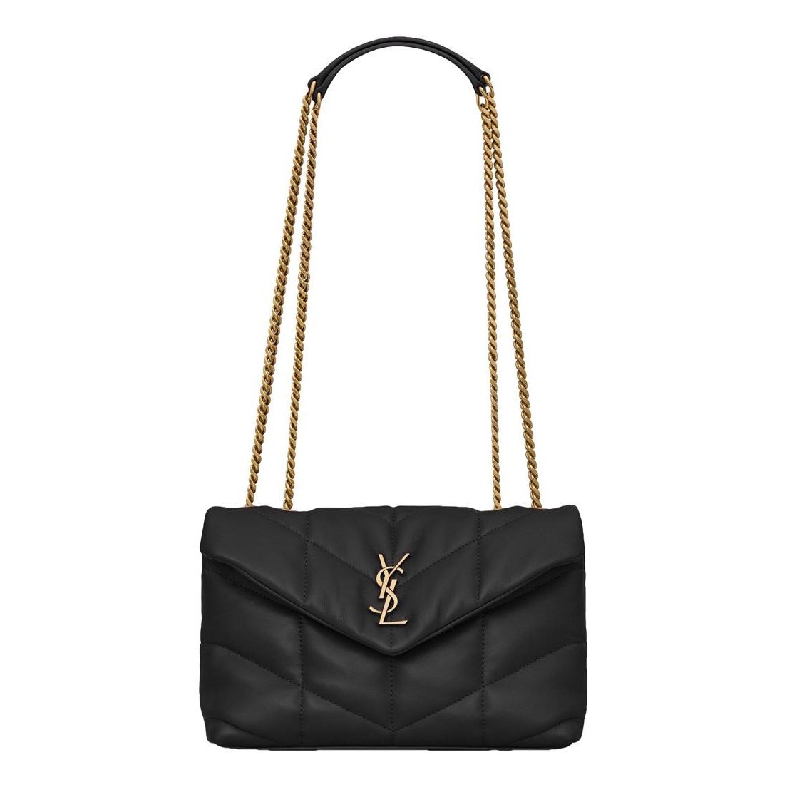 Loulou Puffer leather crossbody bag