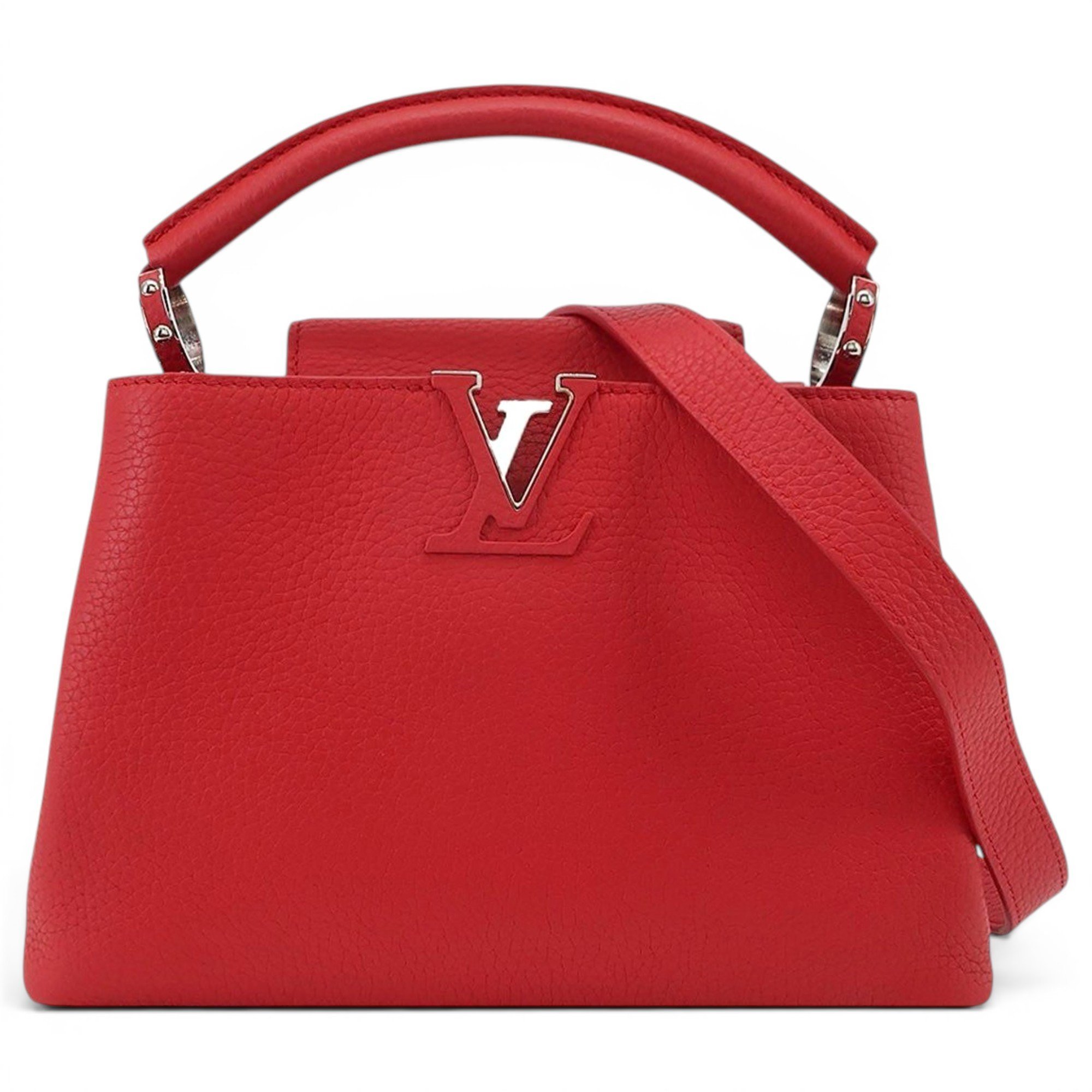 Capucines leather handbag