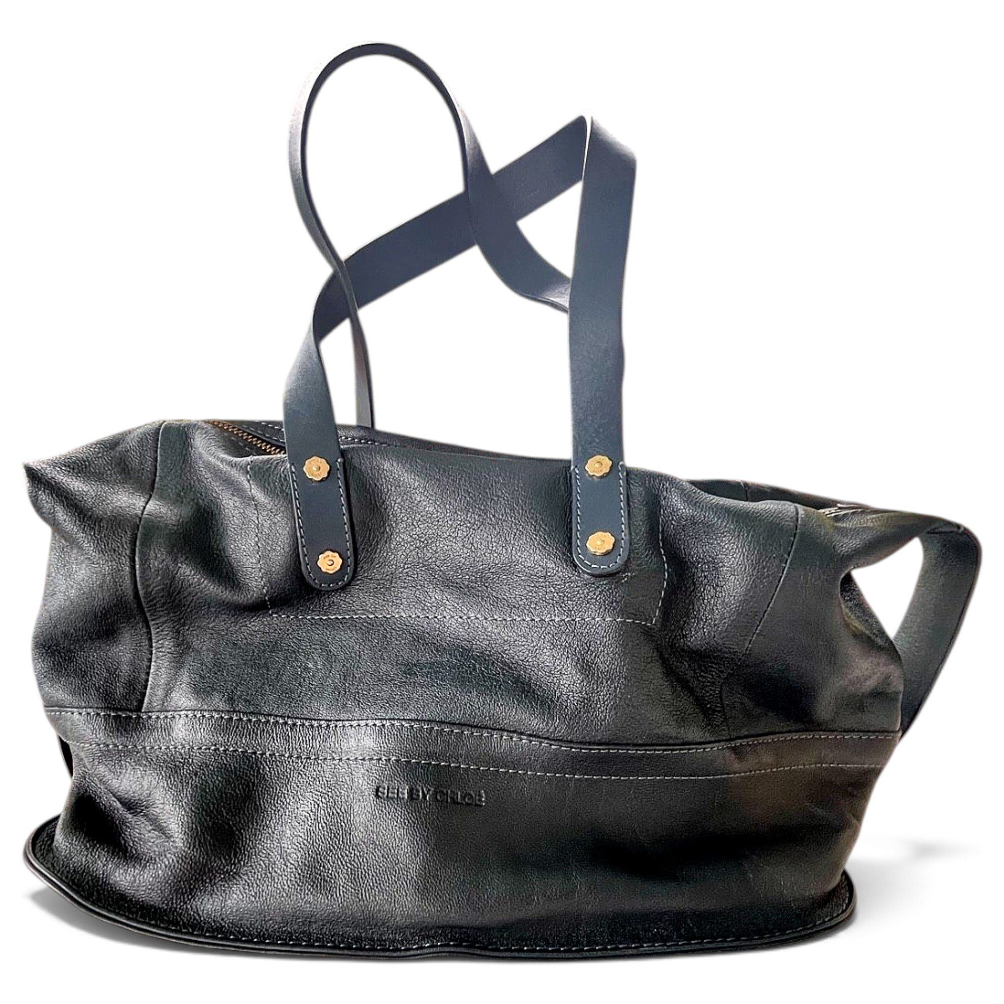 Leather handbag