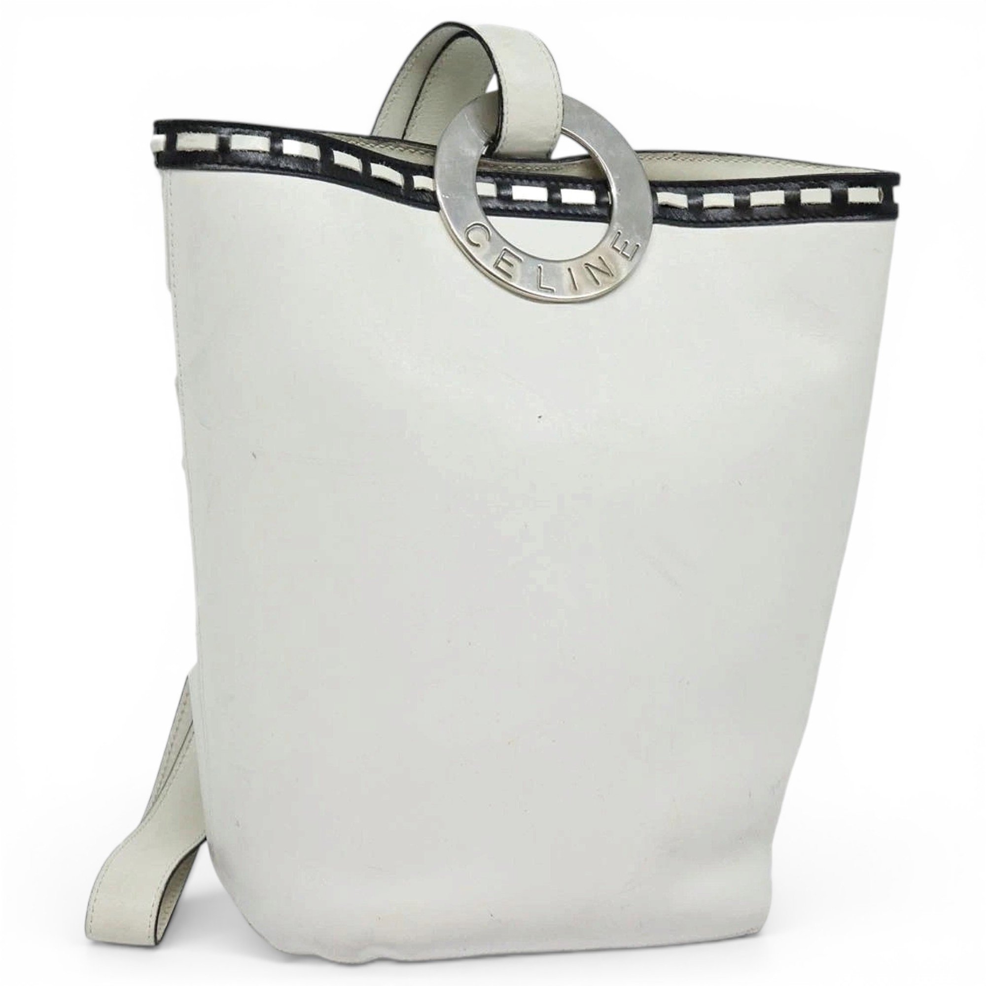 Leather handbag