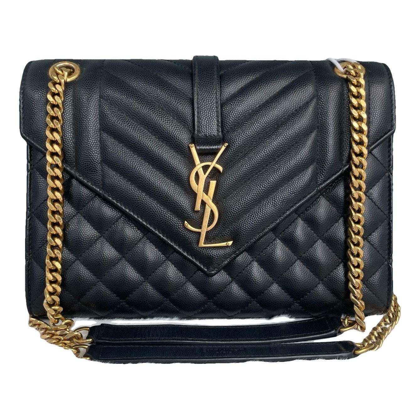 Envelope leather crossbody bag