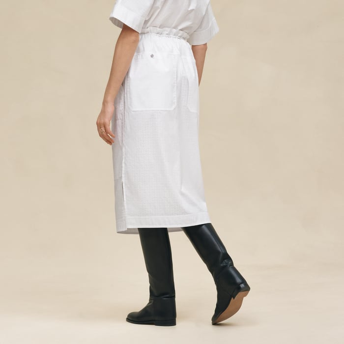 Blanc Pochon Skirt