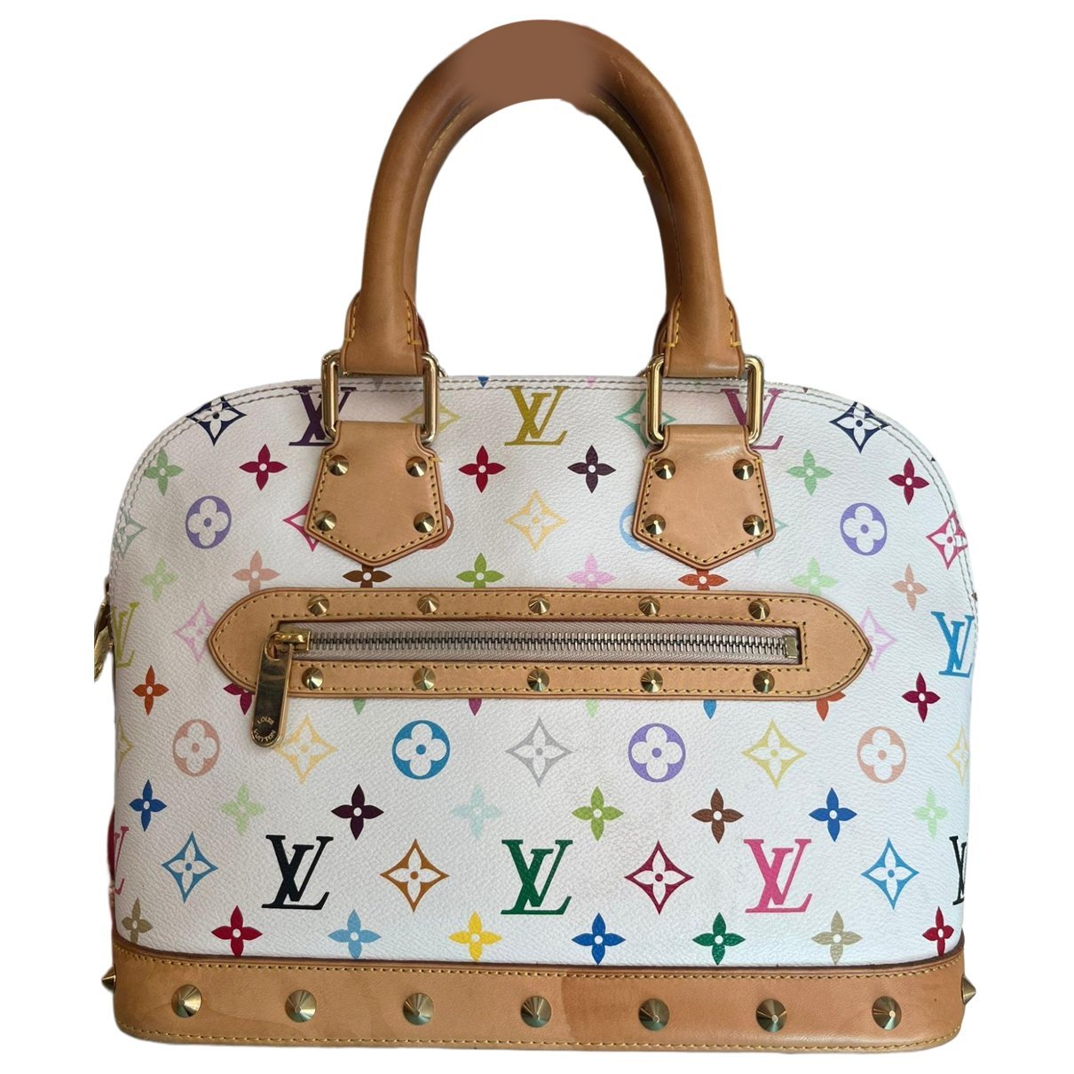 Alma leather handbag