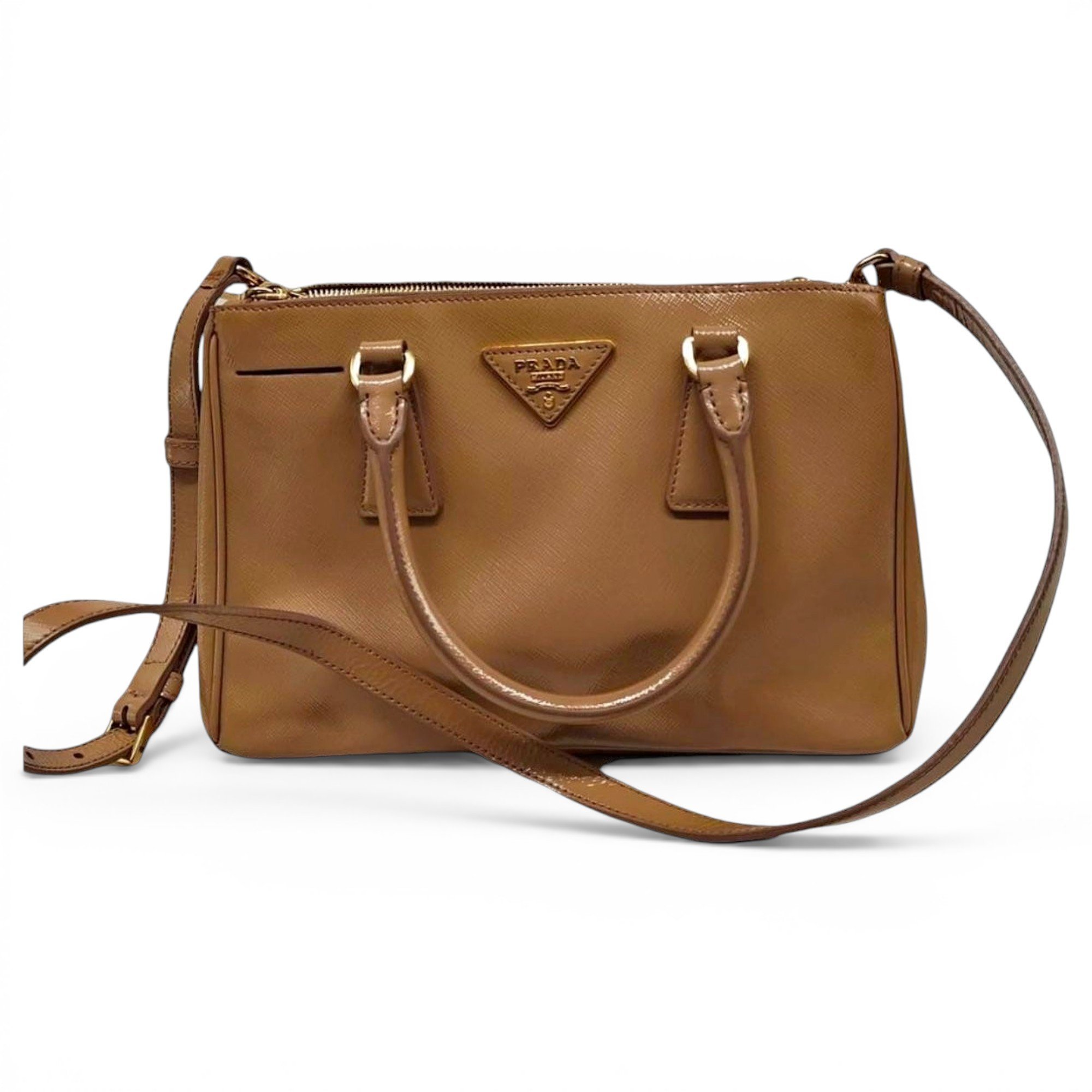 Galleria leather handbag