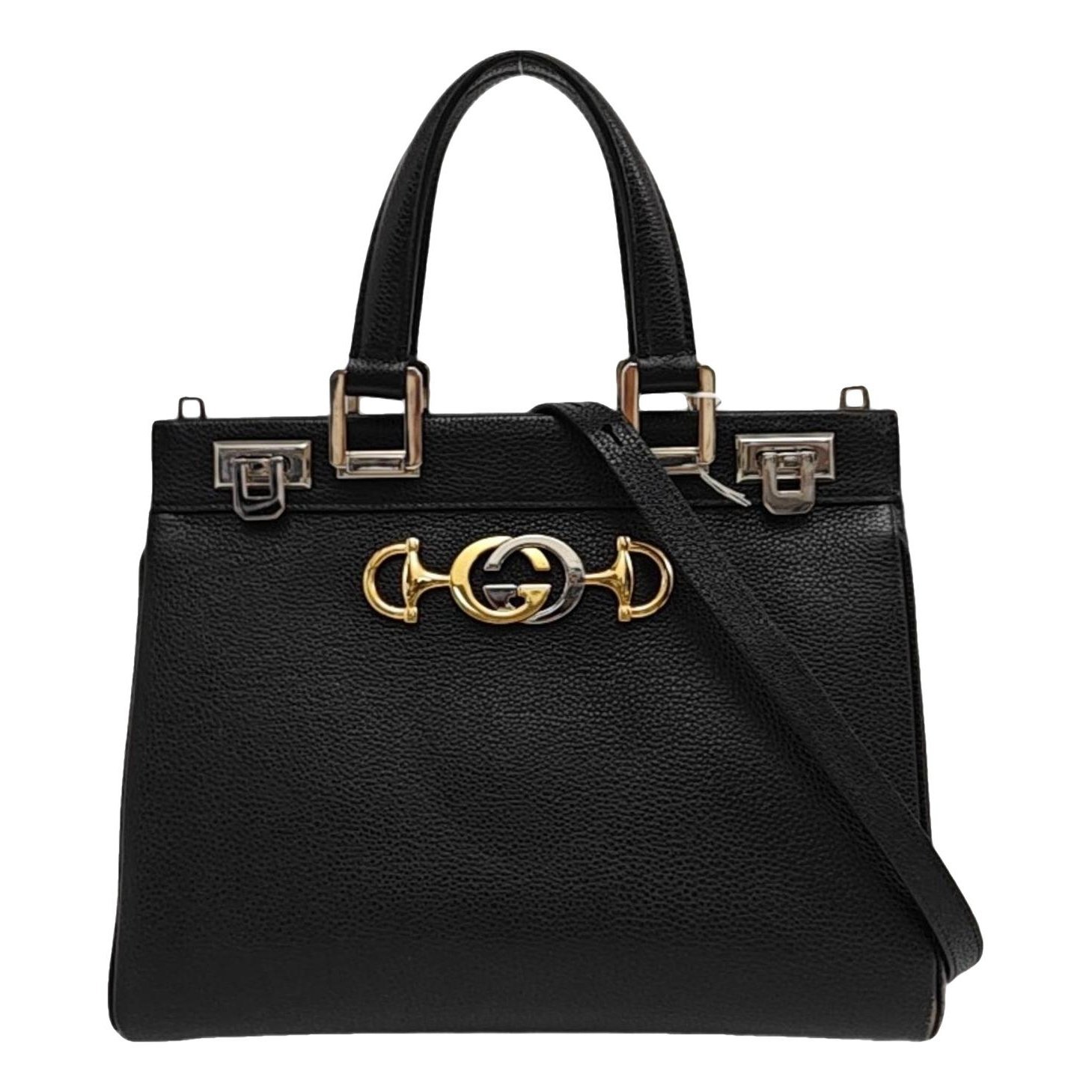 Zumi leather handbag