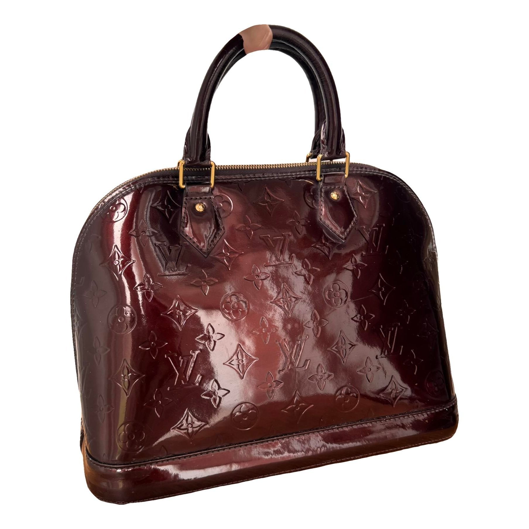 Alma leather handbag