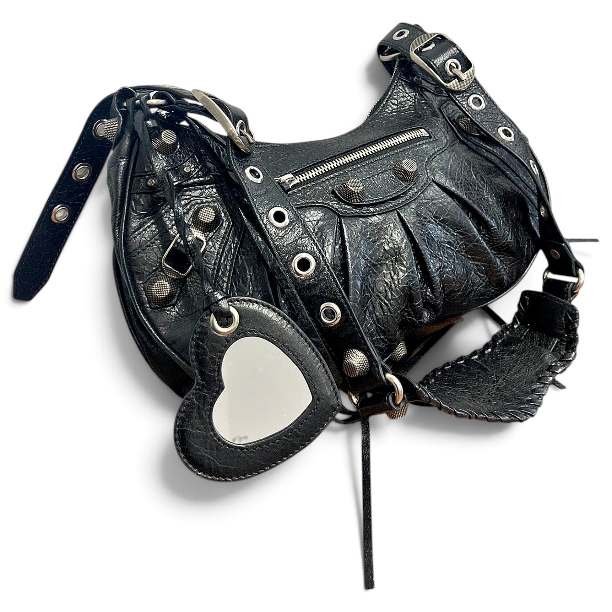 Le Cagole leather handbag