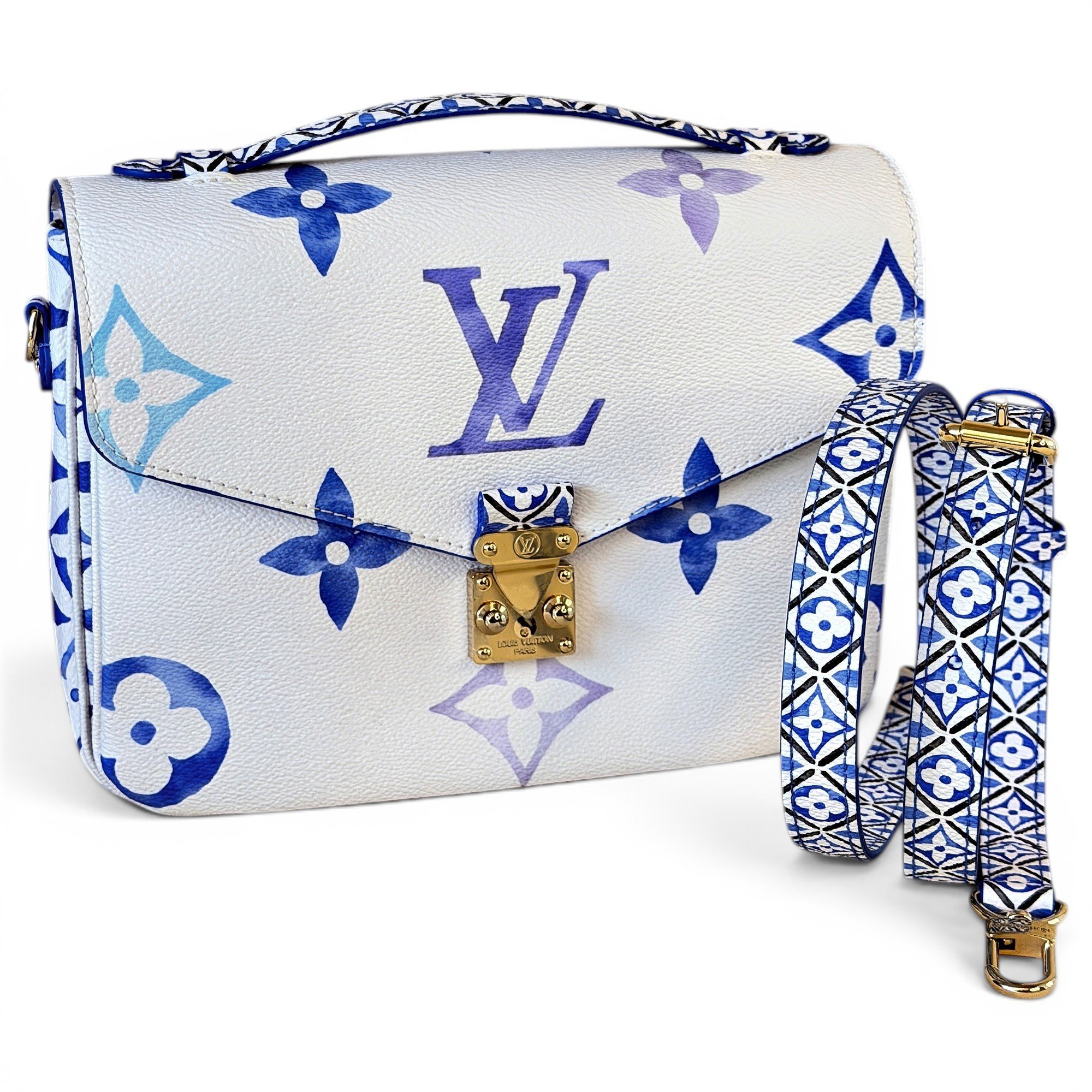 Metis linen crossbody bag