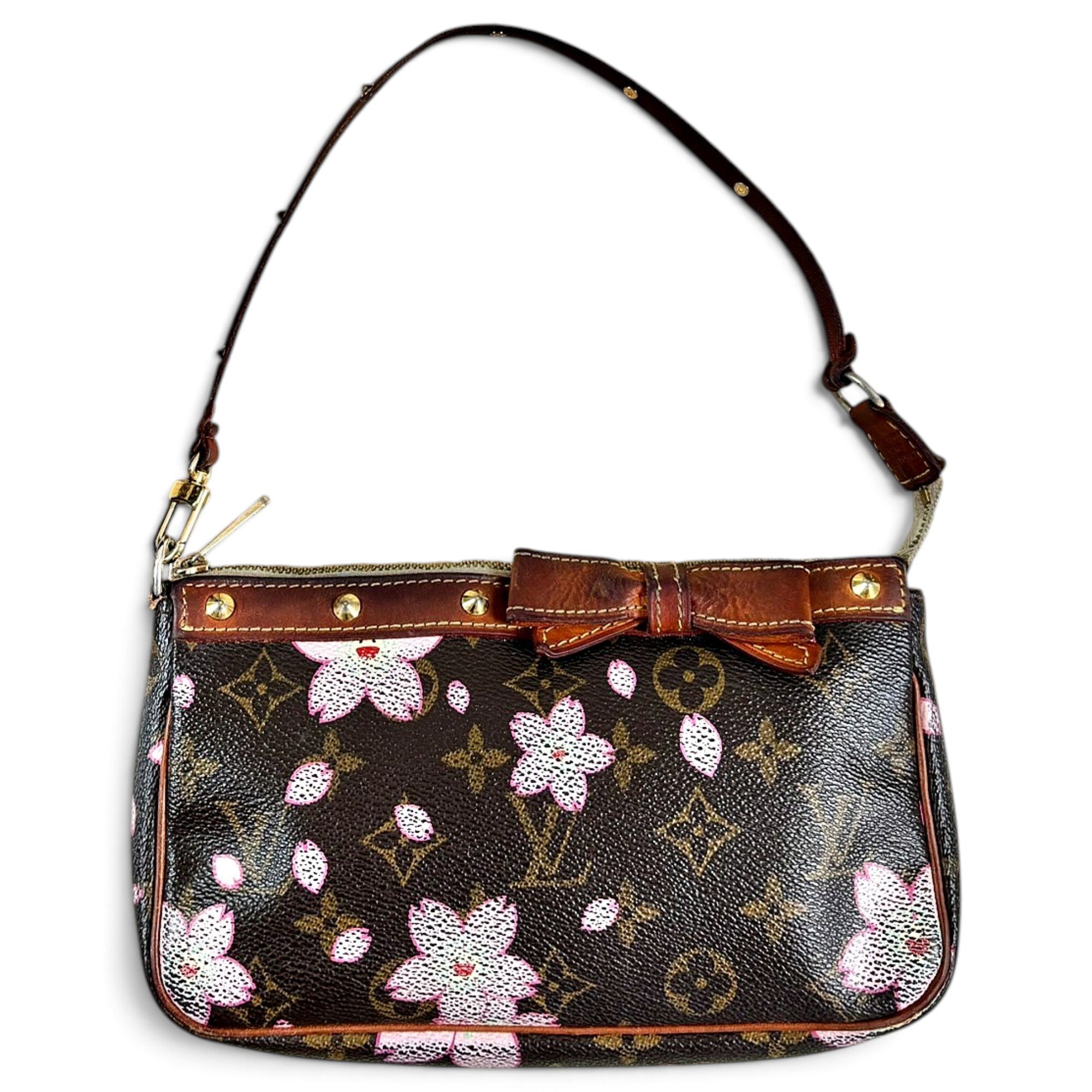 Pochette Accessoire leather handbag