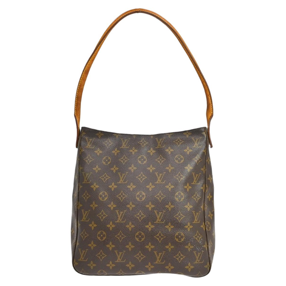 Looping cloth handbag