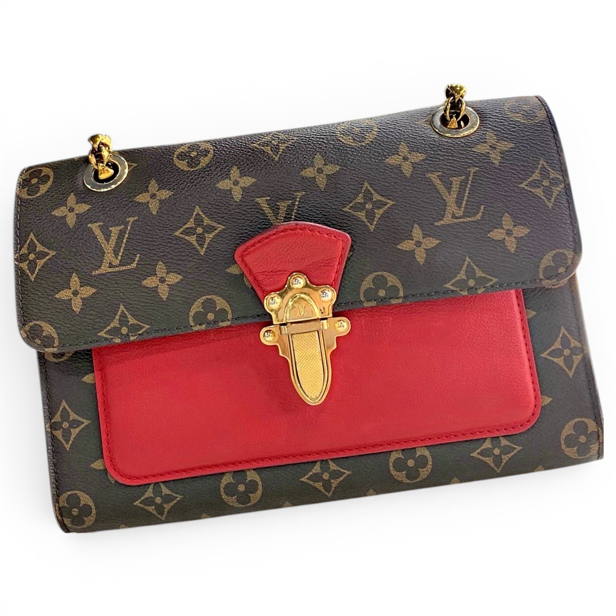 Victoire leather handbag