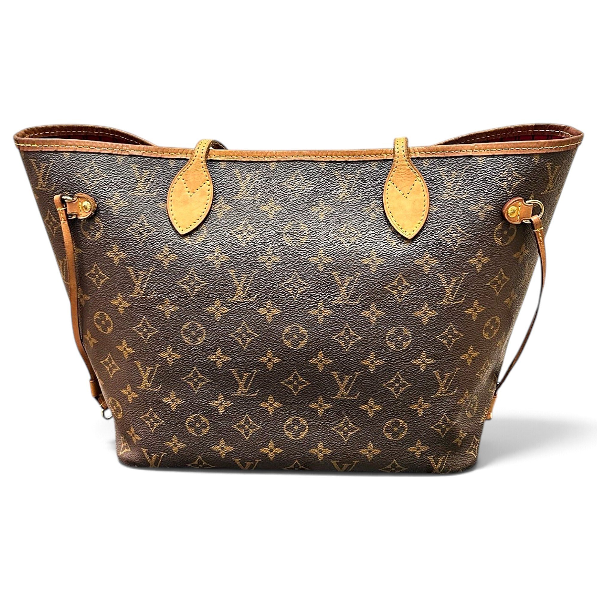 Neverfull leather tote
