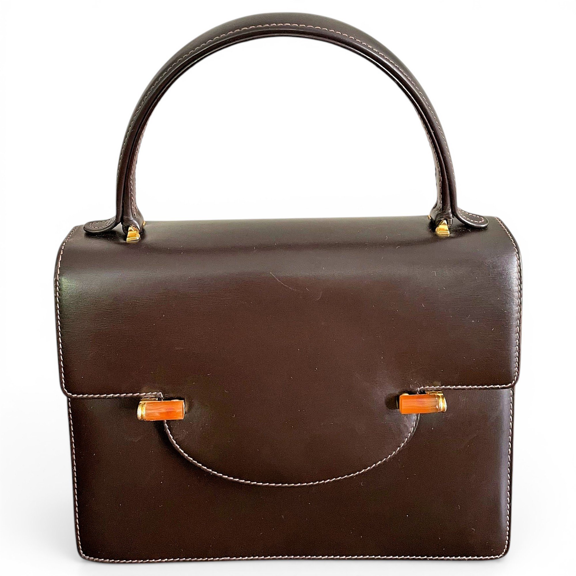 Leather handbag