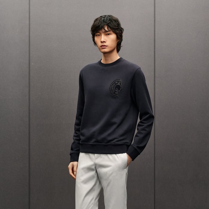 Bleu Nuit C.d.s. Crewneck Sweater