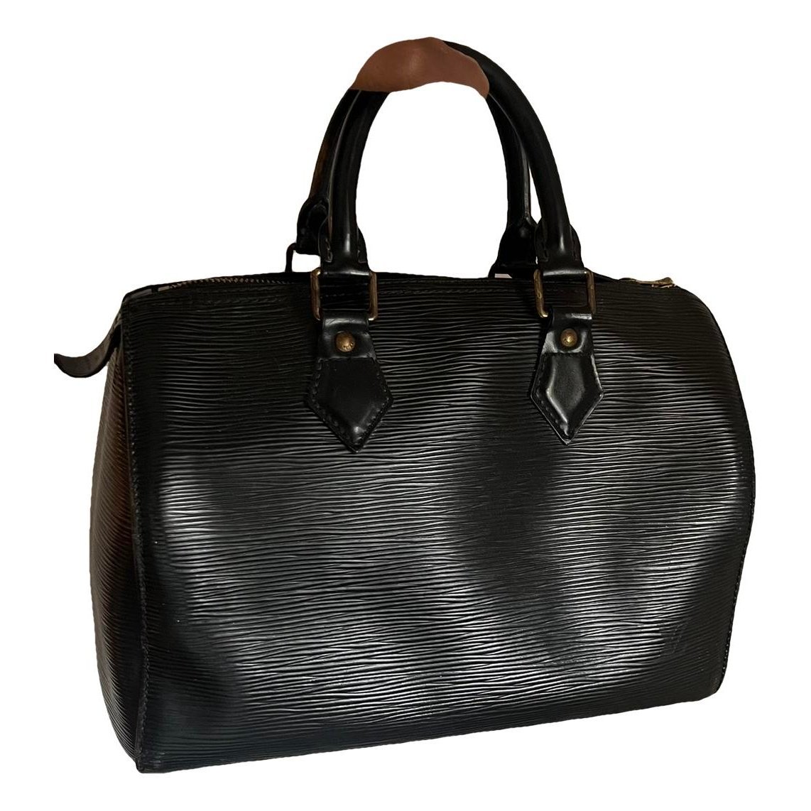 Speedy leather handbag